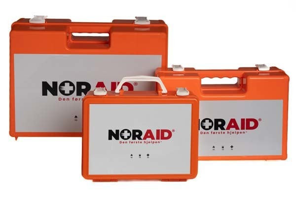 NorAid Førstehjelpskoffert m/innhold (medium)
